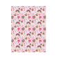 pink malibu minky blanket